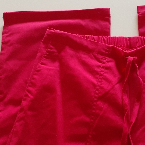 Code Happy Medical Scrub Pants RED XST - Picture 3 of 4
